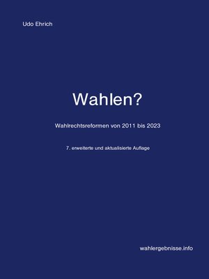 cover image of Wahlen?